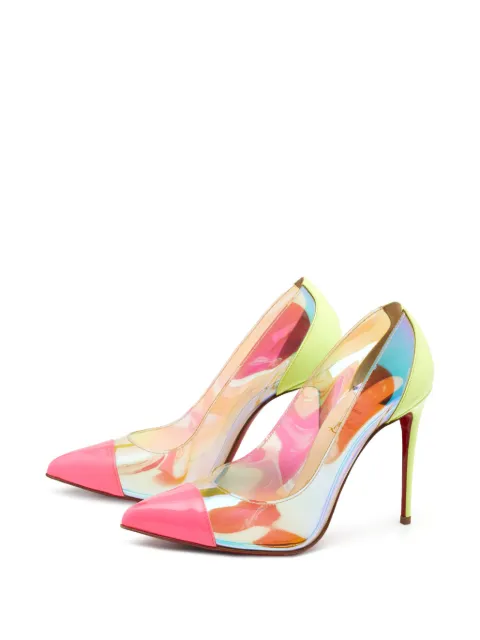 Christian Louboutin Pre-Owned Debout pointed-toe pumps Multicolour 641771