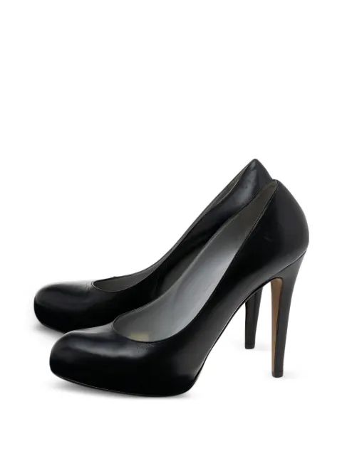 Sergio Rossi round-toe pumps Black 568613