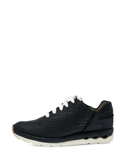 Ferragamo Pre-Owned low-top leather sneakers Black 499913