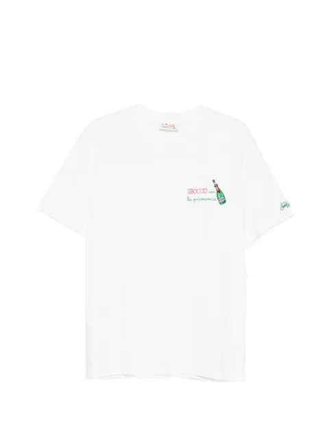 MC2 Saint Barth embroidered Portofino T-shirt White POT0001