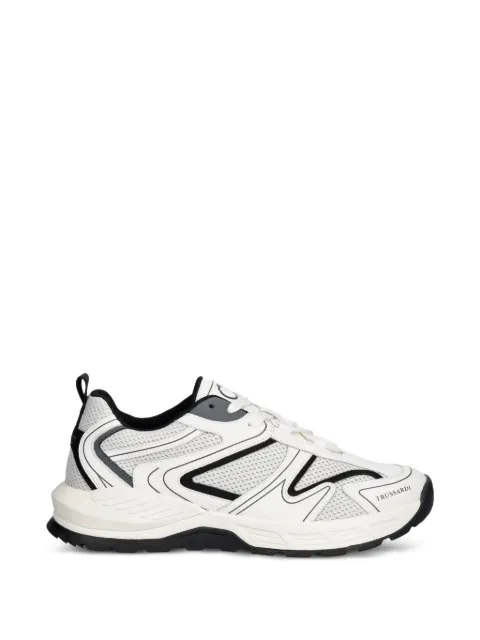 Trussardi panelled mesh sneakers White N069S001003N