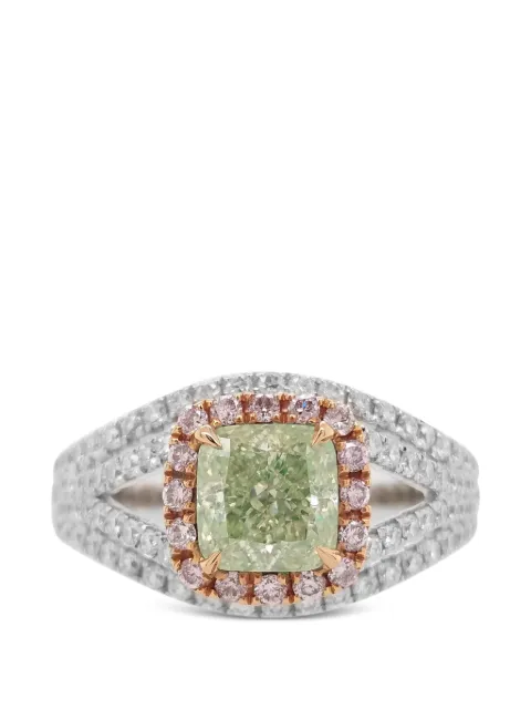 HYT Jewelry diamond ring Silver HYTR08