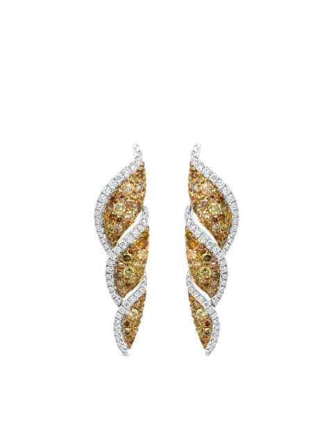HYT Jewelry diamond earrings Gold E379HR