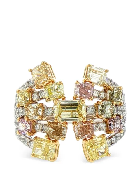 HYT Jewelry diamond ring Silver R1428HR