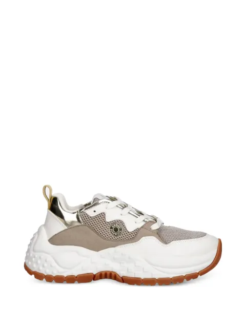 Armani Exchange panelled chunky-sole sneakers White XW002784AF25160MZ298