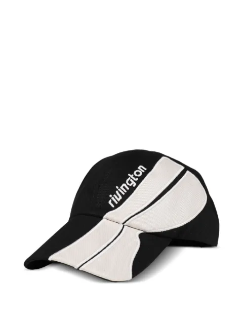 RRR123 Trappist logo-embroidered cap Black TRPPHA00BLK
