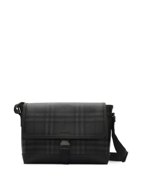 Burberry City Check messenger bag Grey 8128041