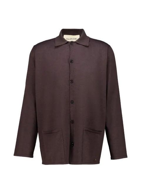 Valentino Garavani buttoned cardigan Brown VKA06QBLY