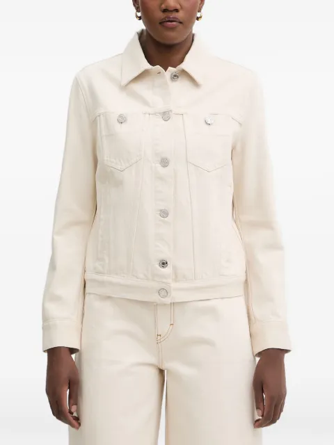 Trussardi button-up denim jacket Neutrals R4006100013N