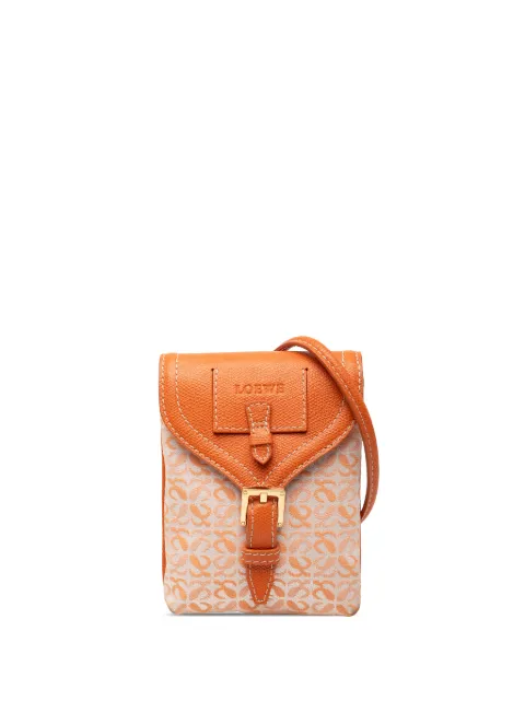 Loewe Pre-Owned 1990-2000 Mini Anagram Canvas crossbody bag Orange 42K5EZBP13JL2DJX