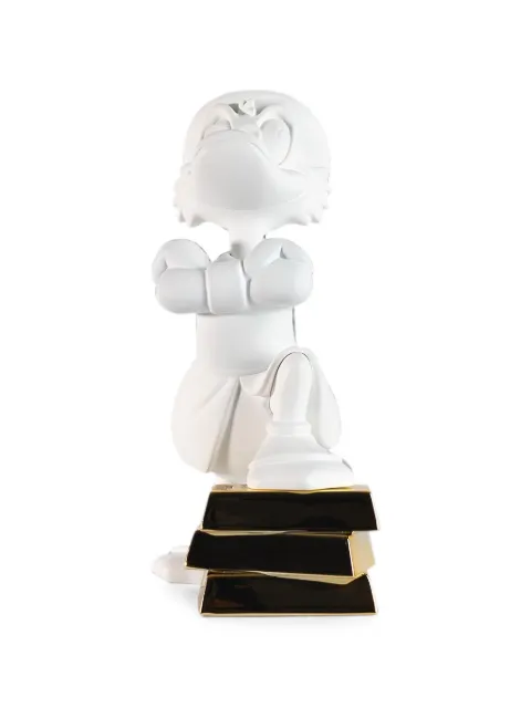 LEBLON DELIENNE Uncle Scrooge Ingots figurine White DISST03006BCOR