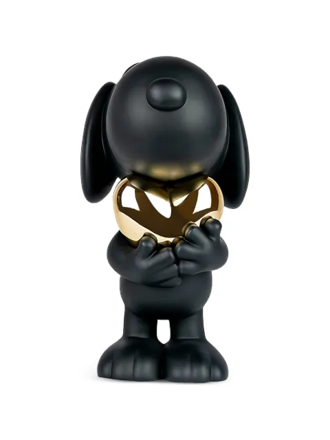 LEBLON DELIENNE small Snoopy Heart figurine Black PEAST02501MANOOR