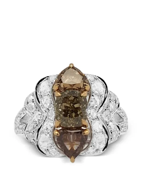HYT Jewelry diamond ring Silver R1097HR