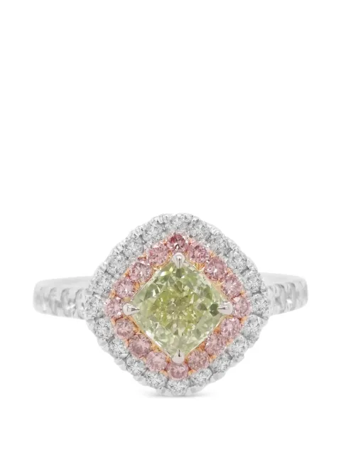 HYT Jewelry diamond ring Silver R75JH