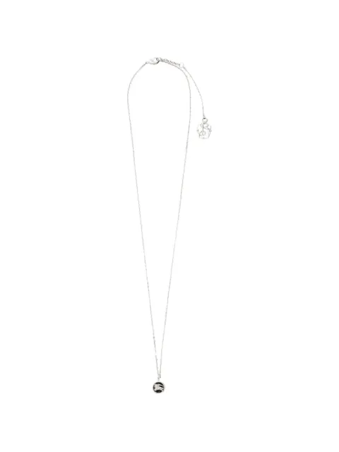 Burberry Knight coin necklace Silver 8129315