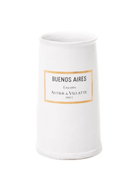 Astier De Villatte Buenos Aires ceramic vase White POTENCBA