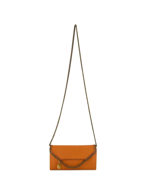 Stella McCartney Falabella chain-link crossbody bag Orange 7P0086WP073