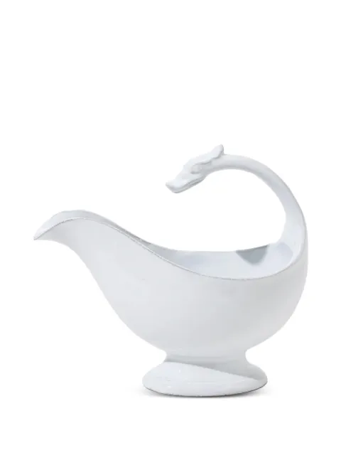 Astier De Villatte Dragon sauceboat White CPBDRG1