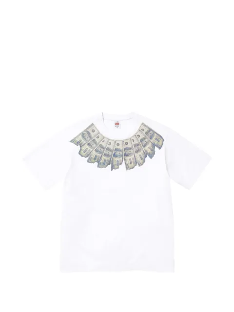 Supreme x MM6 Maison Margiela money-print T-shirt White SU27181