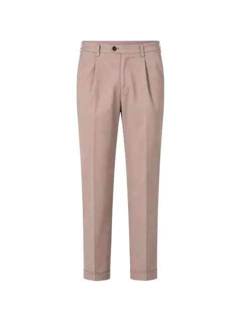 DEVORE Four Stroke turn-up trousers Brown DVR47R022
