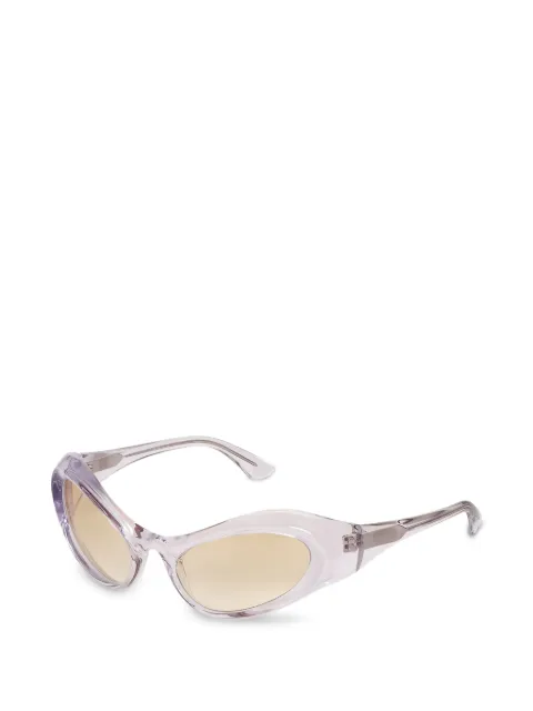 Henrik Vibskov Scott geometric-frame sunglasses Neutrals INSA921