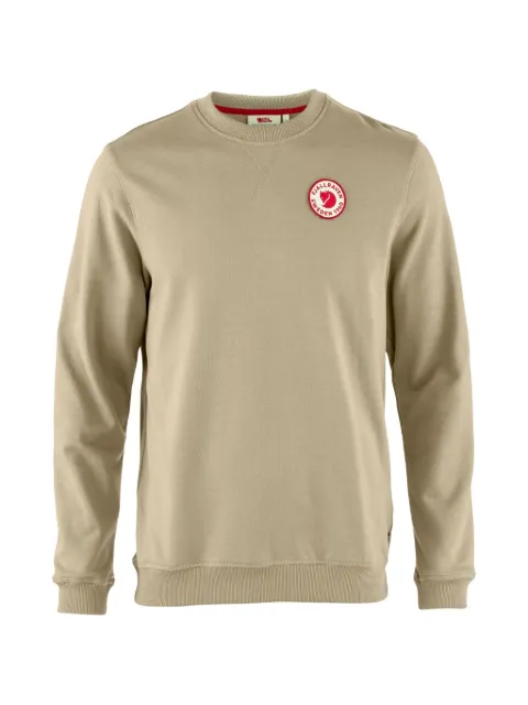 Fjällräven 1960 logo-patch sweatshirt Neutrals F87163