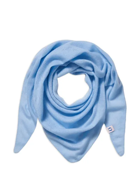 PURSCHOEN triangular scarf Blue 305004010
