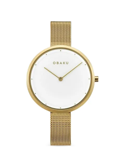 OBAKU Classic Ark Lille 32mm watch White V227LXGIMG