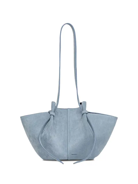 Yuzefi MOCHI suede shoulder bag Blue YUZSS26HBMOS027