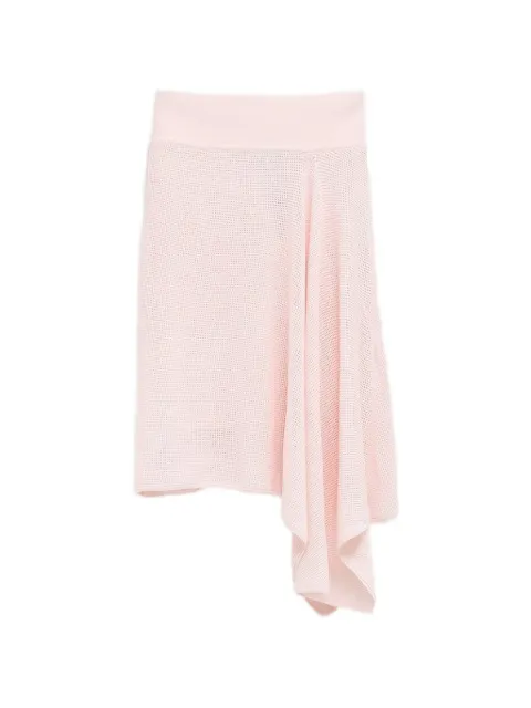 Jacquemus The Voile asymmetric draped skirt Pink SKW00677AK00322