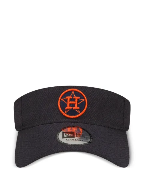 NEW ERA CAP Houston Astros logo-embroidered visor Black NE798