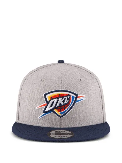 NEW ERA CAP 9FIFTY Oklahoma City Thunder snapback cap hat Grey NE937
