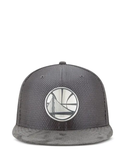 NEW ERA CAP 9FIFTY Golden State Warriors On The Court snapback cap Grey NE636