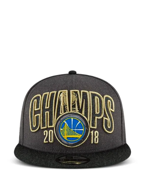NEW ERA CAP 9FIFTY Golden State Warriors 2018 Finals snapback cap Black NE693