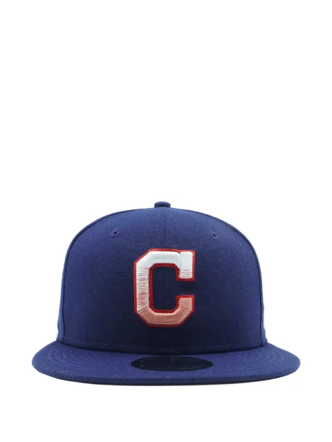 NEW ERA CAP 9FIFTY Cleveland Indians snapback hat Blue NE761