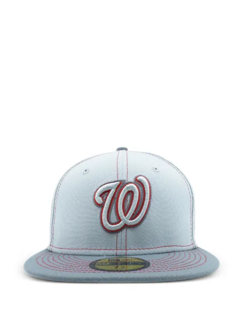 NEW ERA CAP 59FIFTY Washington Nationals embroidered hat Grey NE883