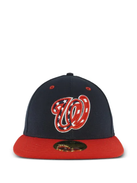 NEW ERA CAP 59FIFTY Washington Nationals Low Profile Authentic Fitted cap Blue NE975