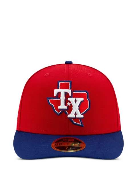 NEW ERA CAP 59FIFTY Texas Rangers 2020 Alt3 Low Profile Authentic Fitted cap Red NE1034