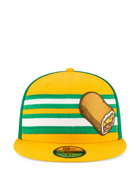 NEW ERA CAP 59FIFTY Omaha Storm Chasers Theme Night 'Runzas' Fitted cap Yellow NE771