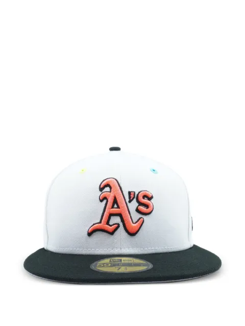 NEW ERA CAP 59FIFTY Oakland Athletics cap White NE833