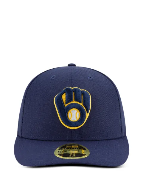 NEW ERA CAP 59FIFTY Milwaukee Brewers baseball cap Blue NE1004