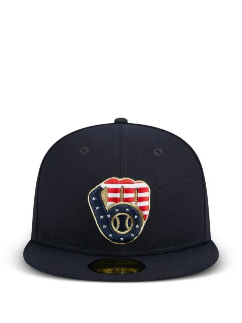 NEW ERA CAP 59FIFTY Milwaukee Bucks hat Blue NE908