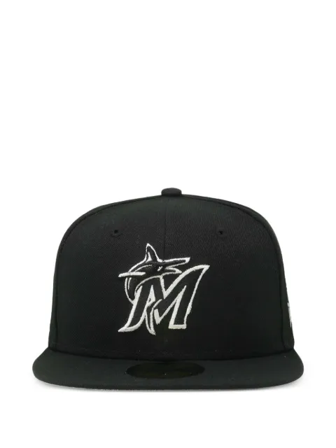 NEW ERA CAP 59FIFTY Miami Marlins Authentic Fitted cap Black NE702