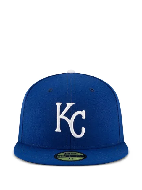 NEW ERA CAP 59FIFTY Kansas City Royals fitted cap hat Blue NE967