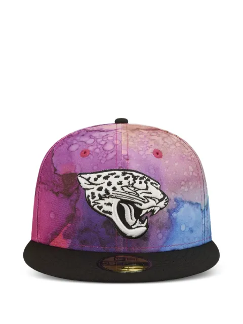 NEW ERA CAP 59FIFTY watercolor-print cap Purple NE837