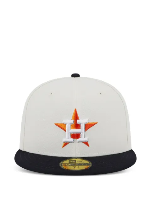 NEW ERA CAP 59FIFTY Houston Astros 2017 World Series Retro E1 baseball cap White NE873