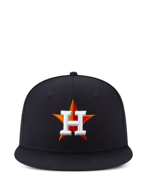NEW ERA CAP 59FIFTY Houston Astros Cooperstown Wool Fitted cap Black NE713