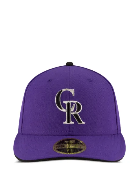 NEW ERA CAP 59FIFTY Colorado Rockies 2017 fitted cap Purple NE973