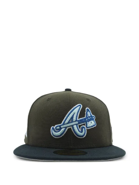 NEW ERA CAP 59FIFTY Atlanta Braves cap Brown NE1101