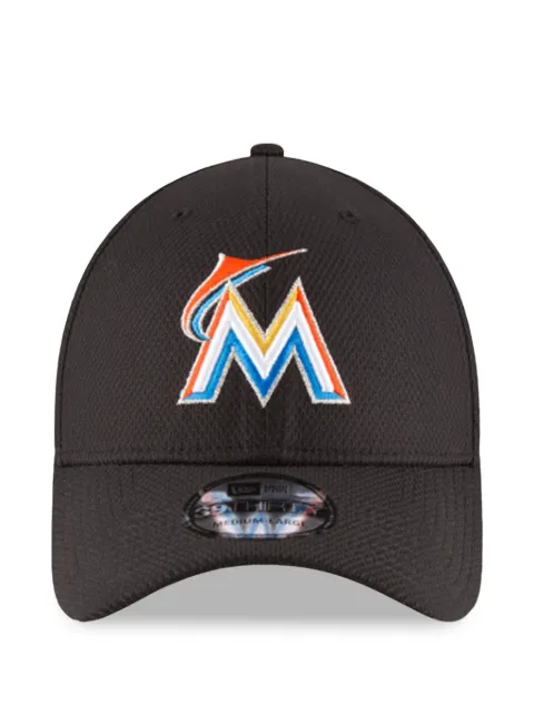NEW ERA CAP 39THIRTY Miami Marlins baseball cap Black NE607